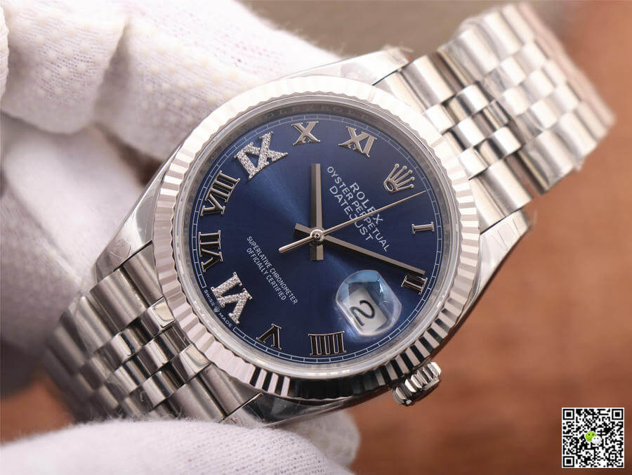 Replica R01ex Datejust 126234 1:1 Best Edition EW Factory Blue Dial
