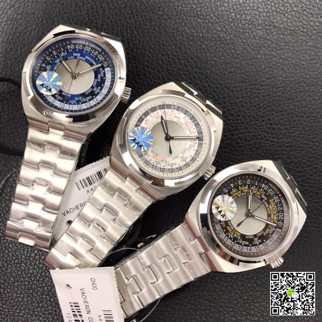 Replica Vacheron C0nstan1n Overseas 7700V/110A-B129 1:1 Best Edition 8F Factory Stainless Steel