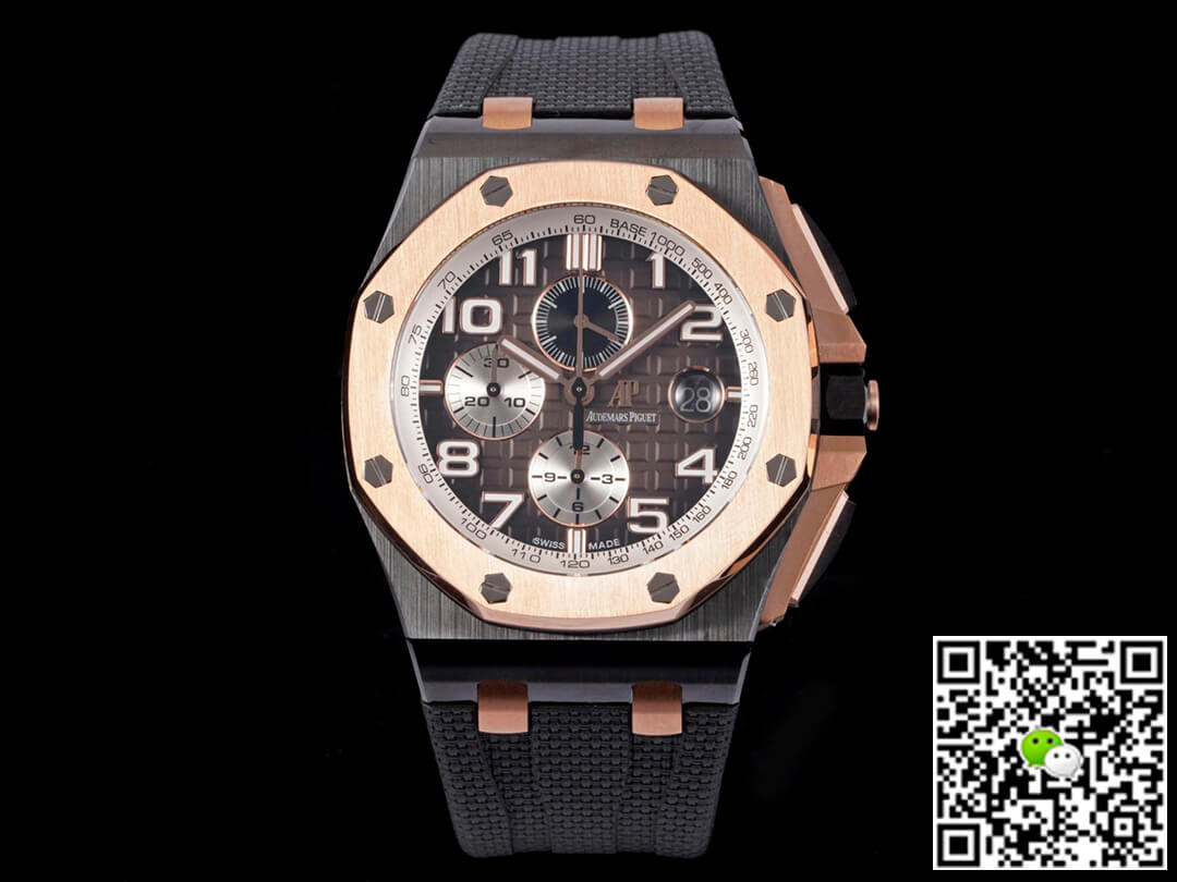 Replica Audemars P1g*et Royal Oak Offshore 26405NR.OO.A002CA.01 1:1 Best Edition RS Factory Rose Gold