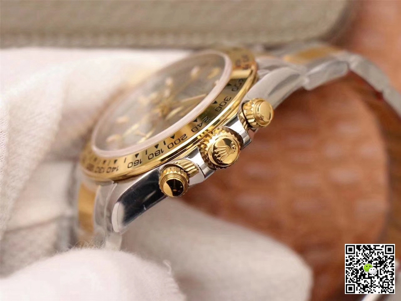 R01ex Daytona Replica Cosmograph M116503-0002 1:1 Best Edition Noob Factory Gray Dial Swiss ETA4130