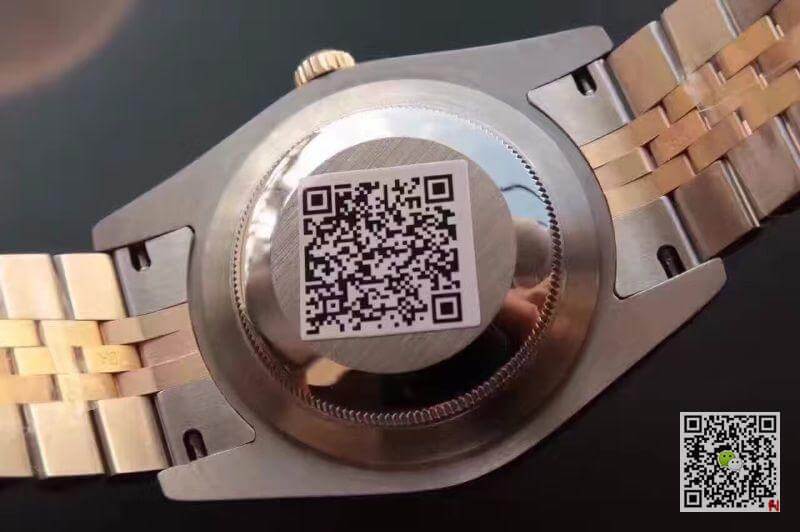 Replica R01ex Datejust 41 126333-007 1:1 Best Edition Gold Wrapped Two Tone Stainless Steel Bracelet