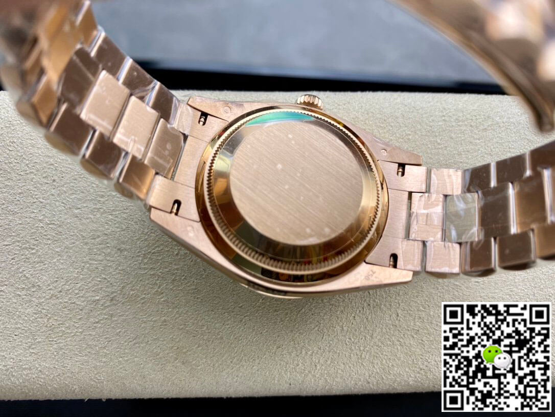 Replica R01ex Day Date 128238 1:1 Best Edition EW Factory V2 D1am0nd-set Bezel