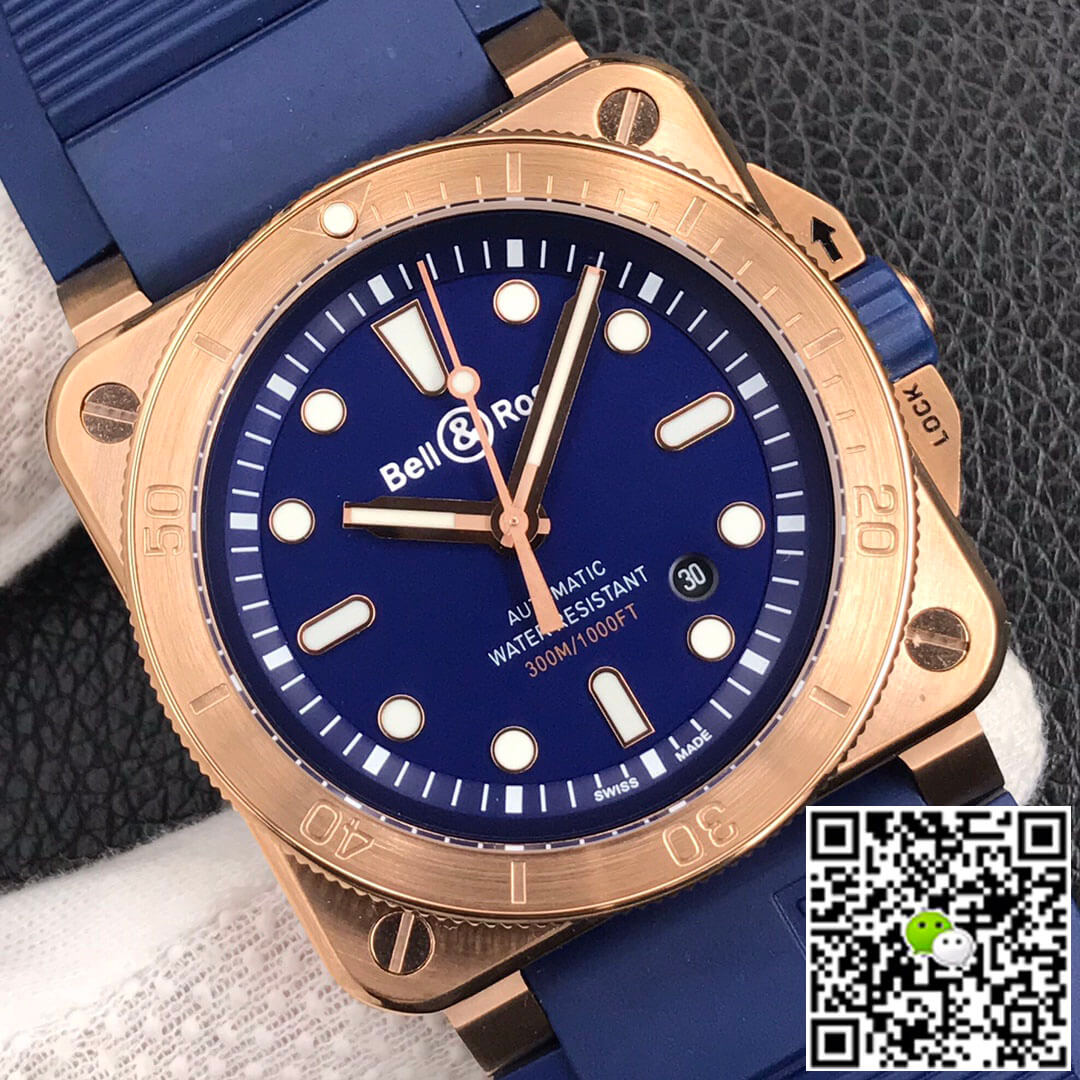 Replica Bell Ross BR 03-92 1:1 Best Edition Blue Dial