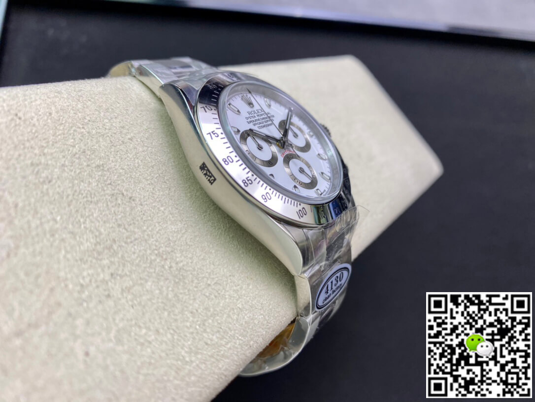 Replica R01ex Cosmograph Daytona 116520LN 1:1 Best Edition Clean Factory White Dial