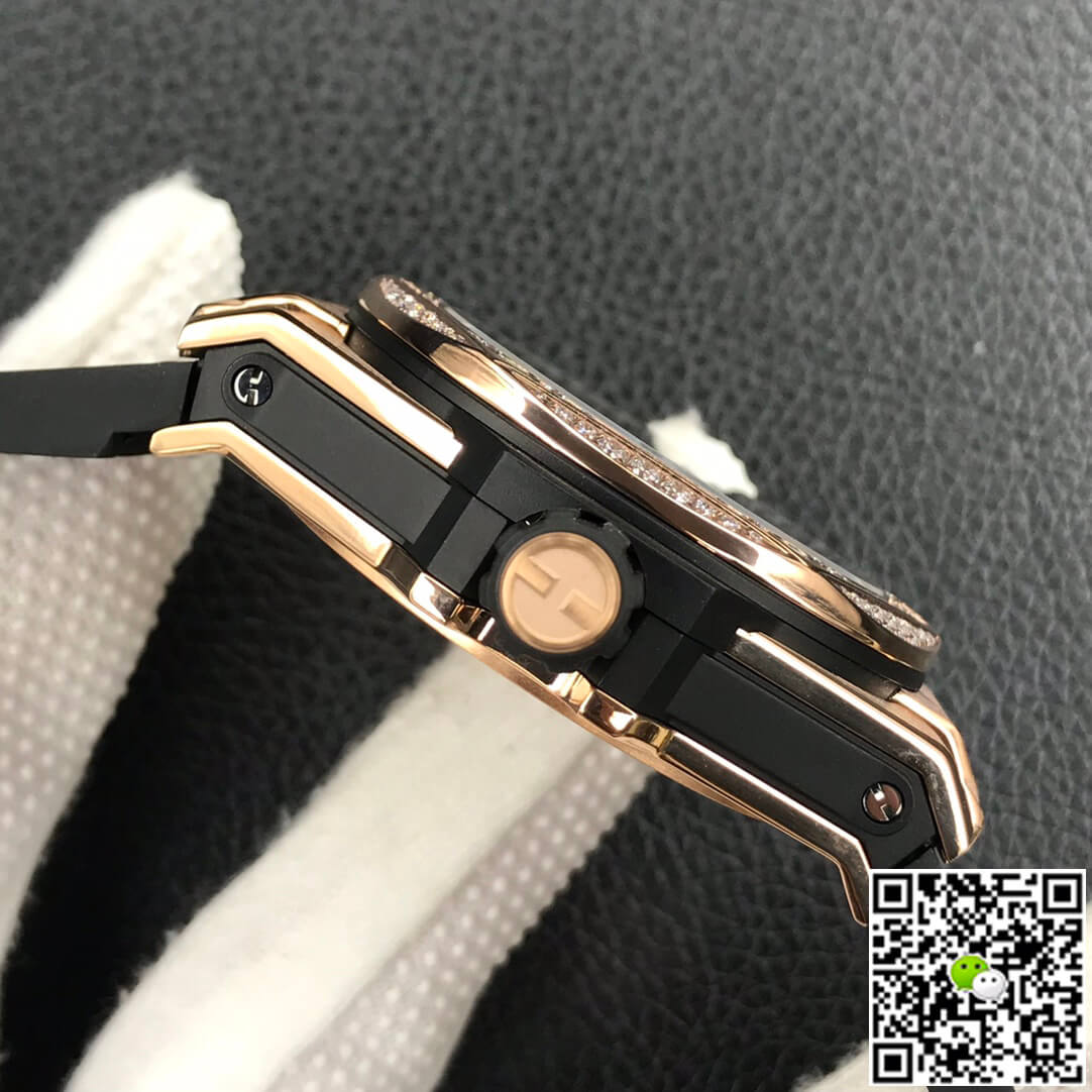 Replica Hublot Big Bang 1:1 Best Edition WWF Factory Gold Full D1am0nd Case