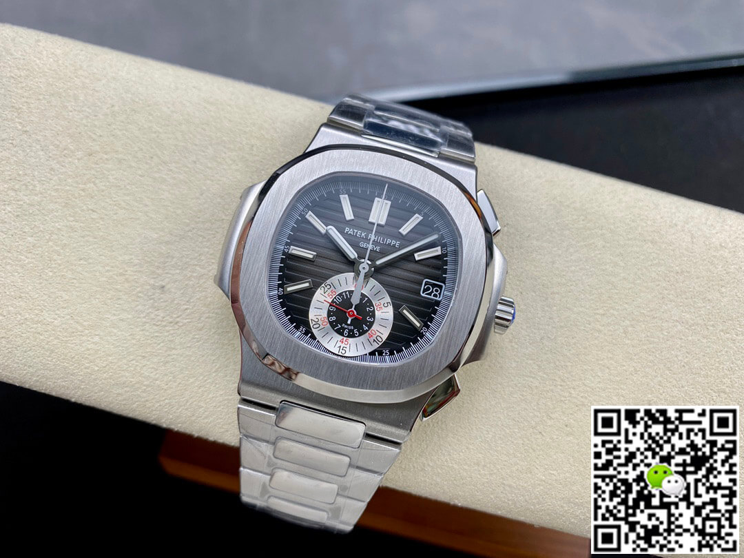 Replica Pat*k Phi1i*pe Nautilus 5980/1A-014 1:1 Best Edition PPF Factory Black Dial