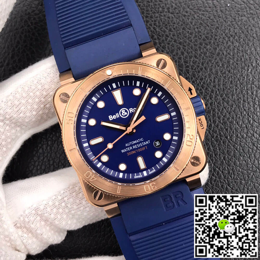 Replica Bell Ross BR 03-92 1:1 Best Edition Blue Dial