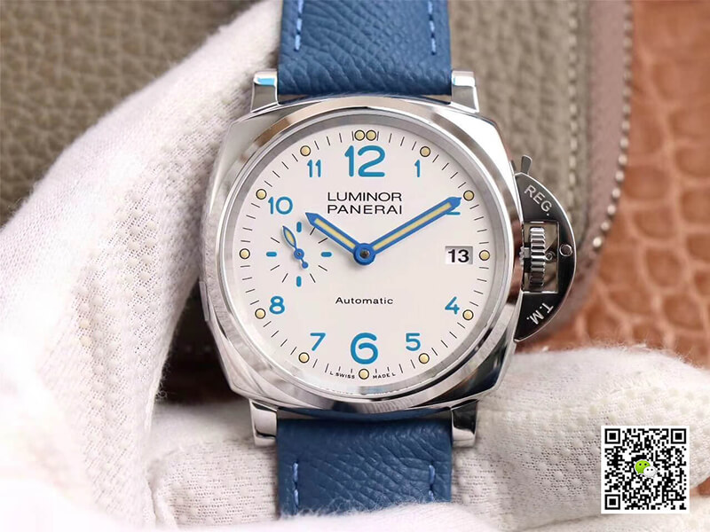 Replica Pa*e*a1 Luminor Due PAM906 1:1 Best Edition VS Factory White Dial Swiss ETA