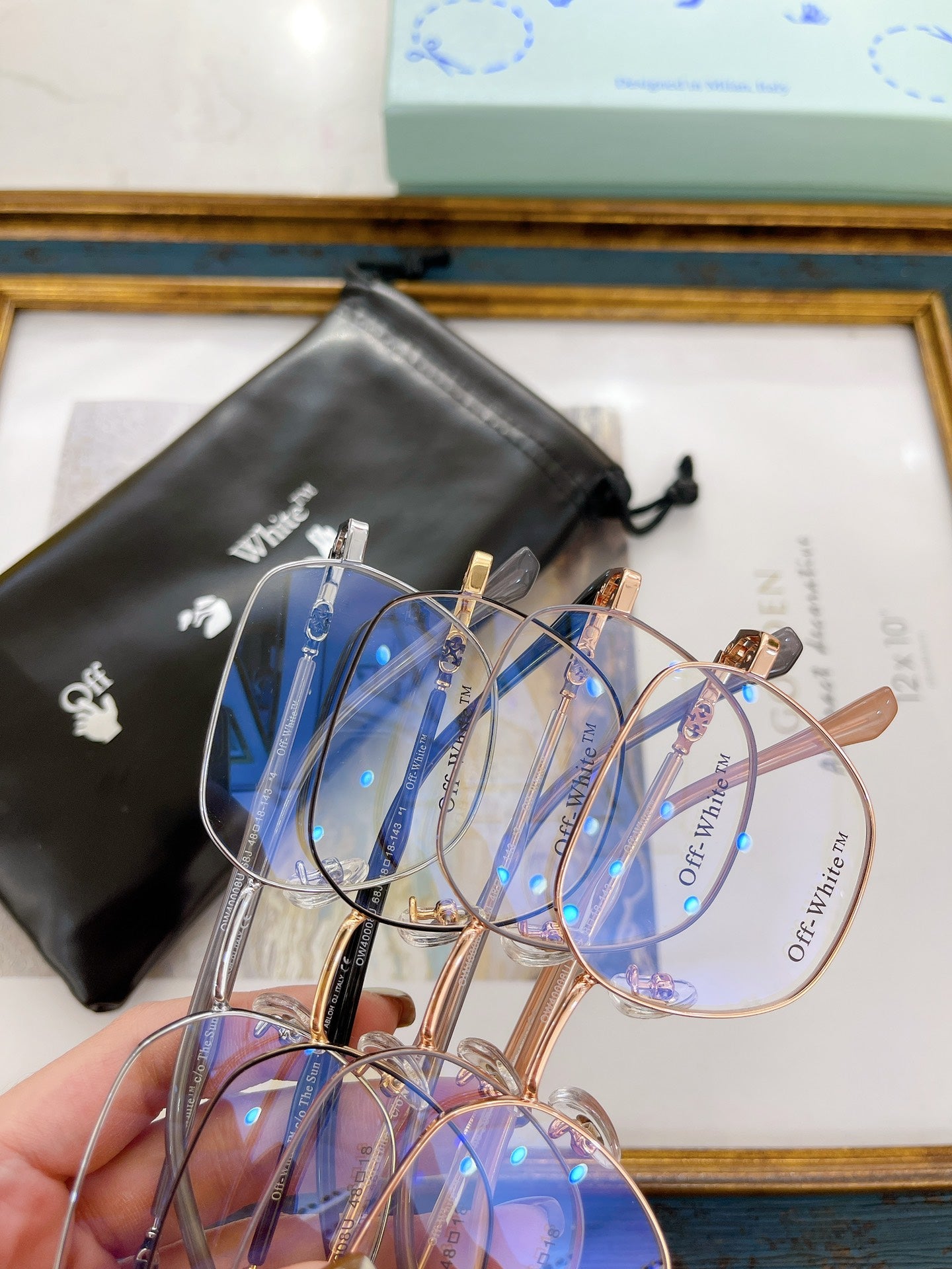 Off white glasses