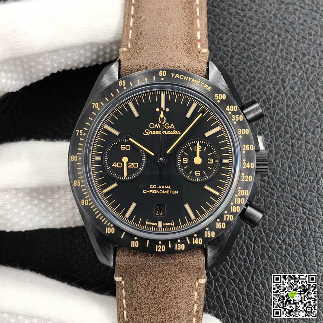 0me*ga Replica Speedmaster 311.92.44.51.01.006 1:1 Best Edition OM Factory V2 Dark Side Of The Moon Black Ceramic