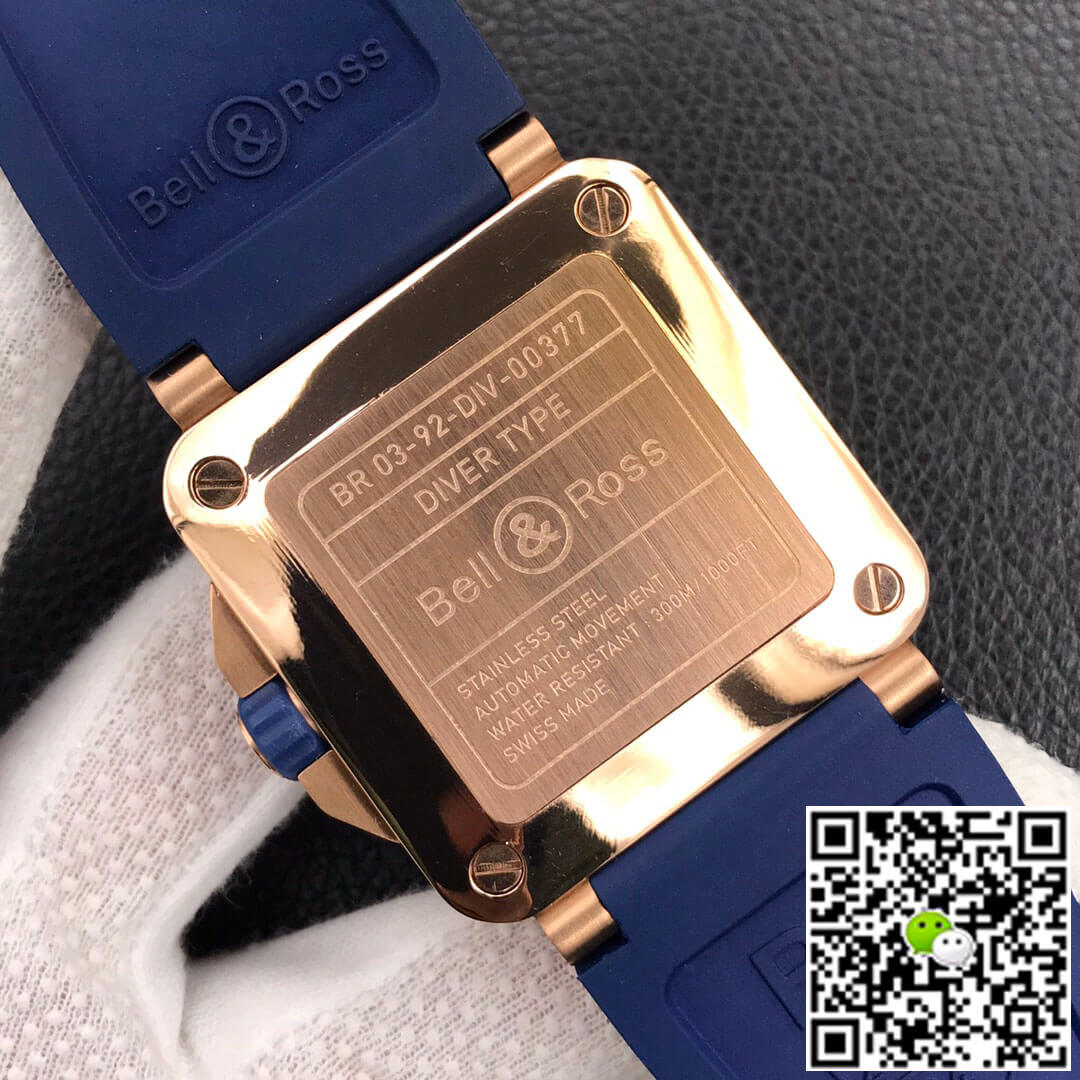Replica Bell Ross BR 03-92 1:1 Best Edition Blue Dial