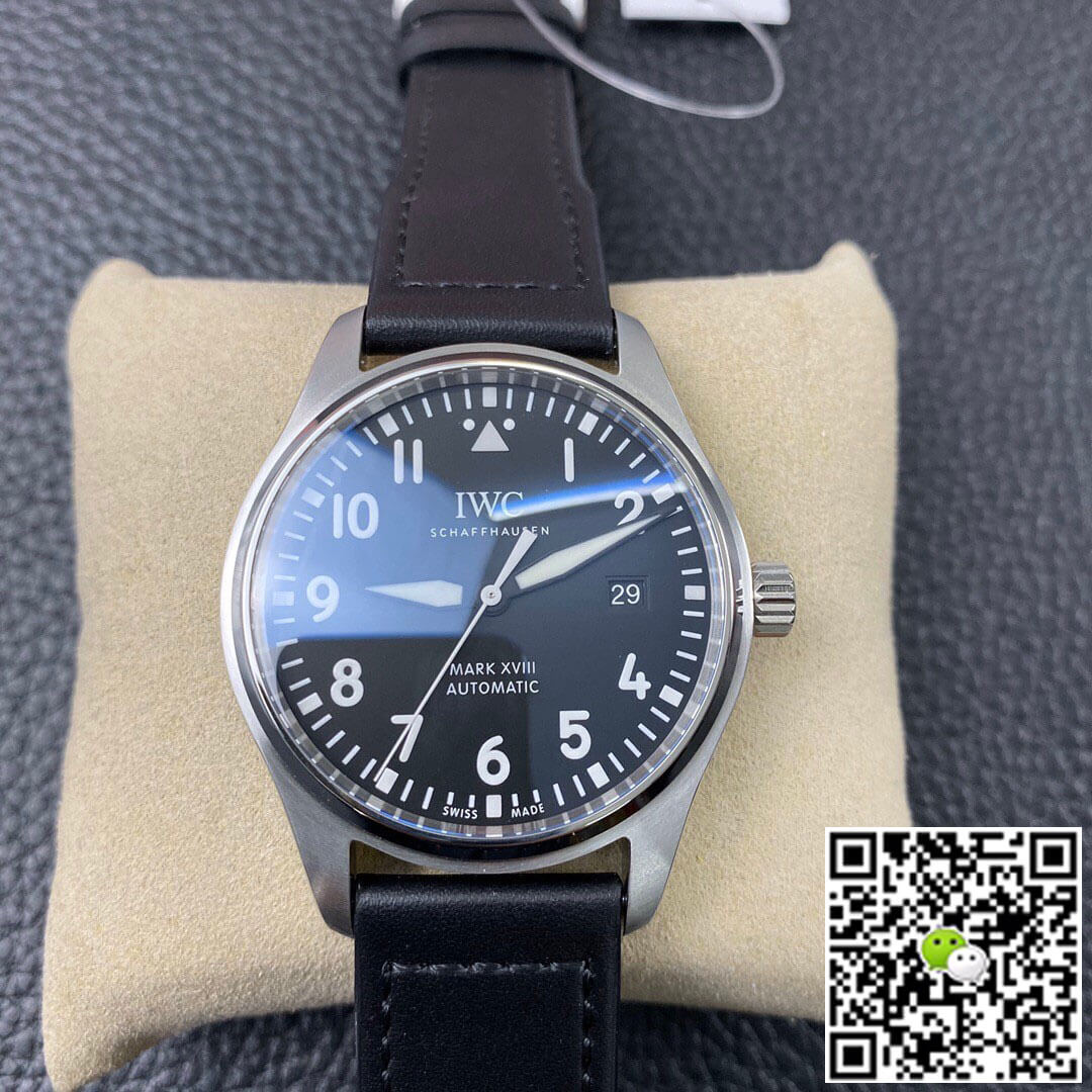 Replica IWC Pilot IW327001 1:1 Best Edition V7 Factory Black Dial