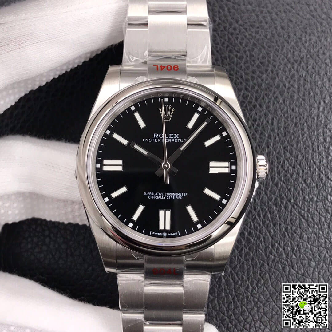 Replica R01ex Oyster Perpetual M124300-0002 41MM 1:1 Best Edition EW Factory Stainless Steel