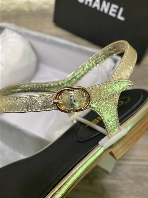 Ch**el flat sandals
