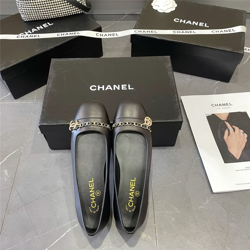 Ch**el Flat Dupes shoes
