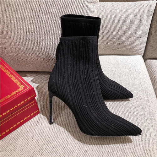 rene caovilla high heel booties