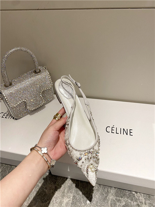 rene caovilla flat sandals