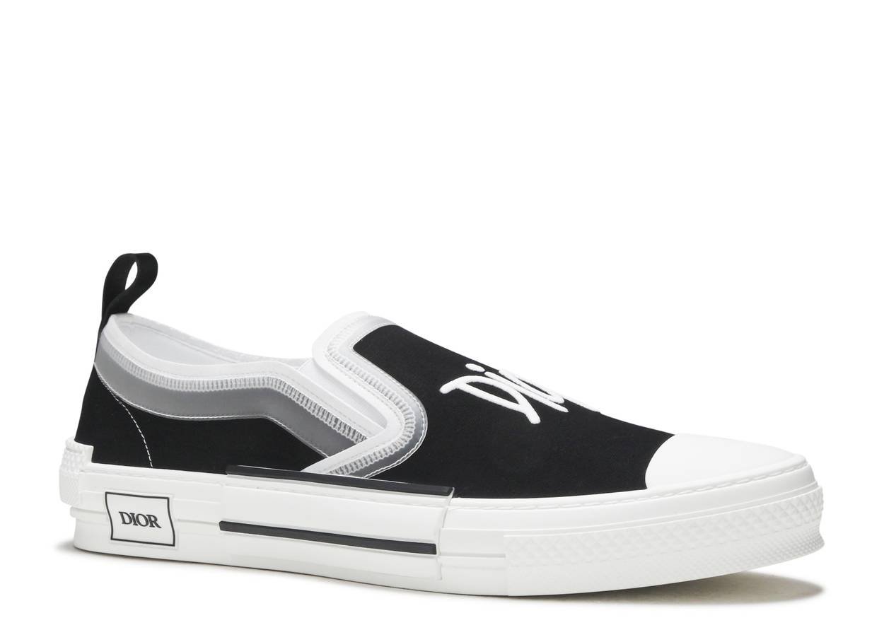 Converse Dupes SHAWN STUSSY X D10r B23 SLIP-ON BLACK