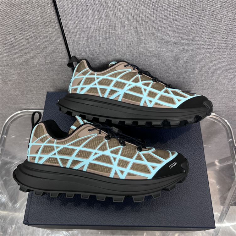 D10r B31 RUNNER SNEAKER KHAKI TEAL DO097