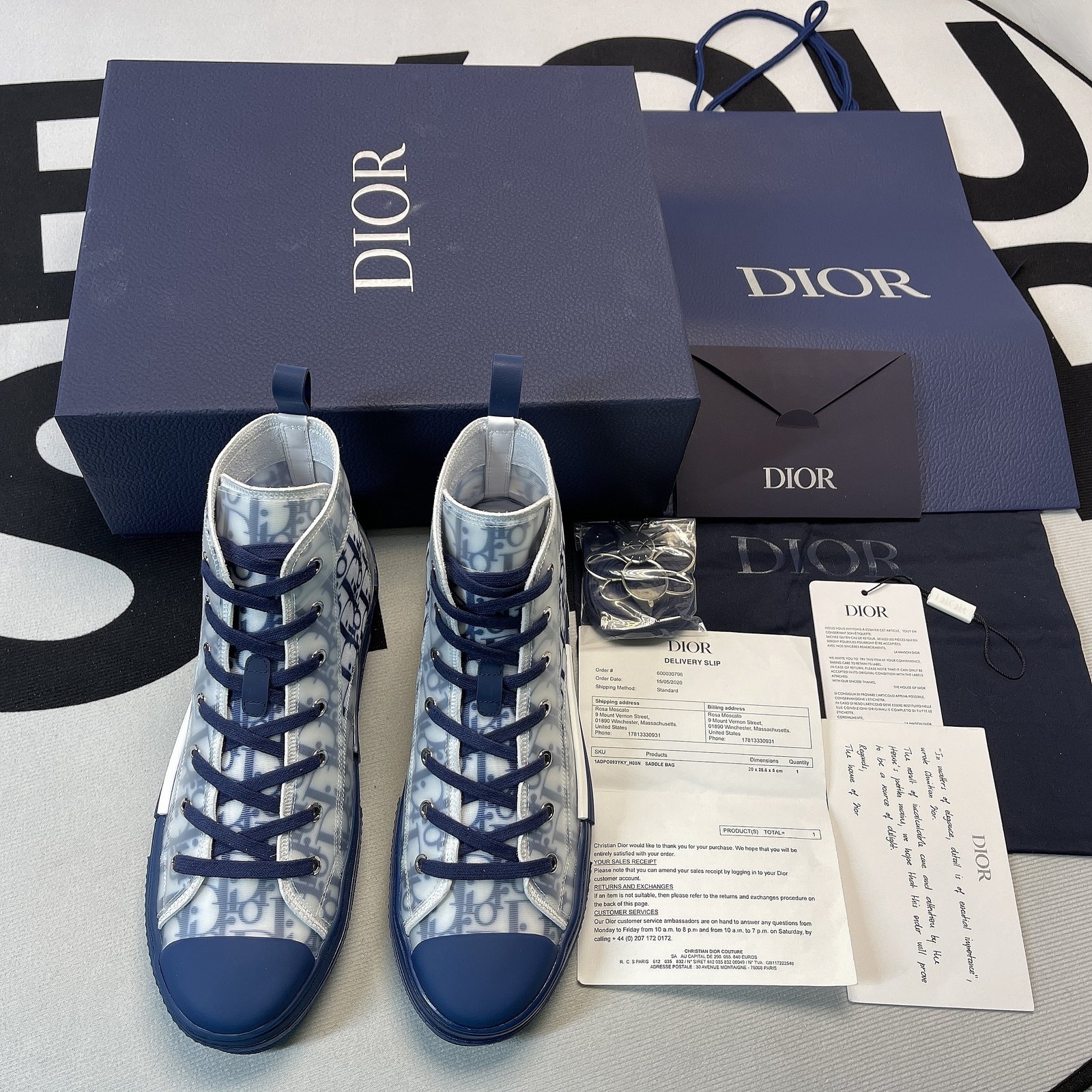 D10r B23 High Top Sneaker 25