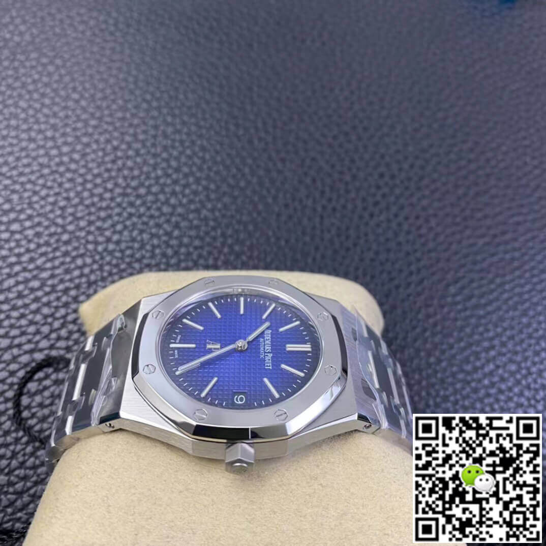 Replica Audemars P1g*et Royal Oak 15202IP.OO.1240IP.01 1:1 Best Edition ZF Factory Smoked Blue Dial