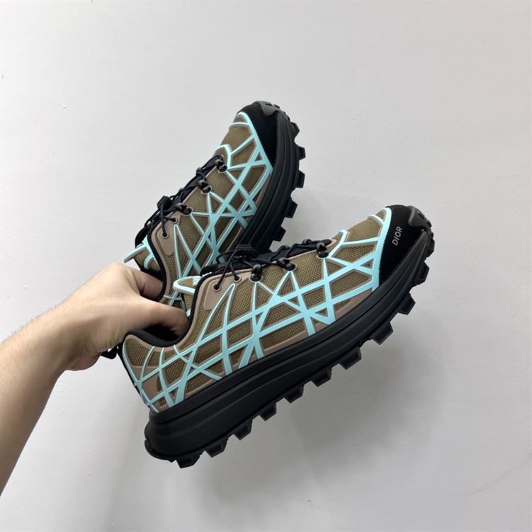 D10r B31 RUNNER SNEAKER KHAKI TEAL DO097
