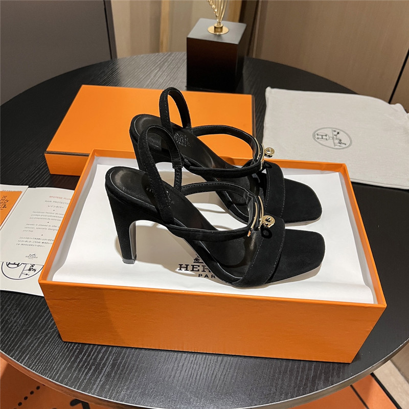 H**me5 Sandals Dupe classic H high-heeled sandals