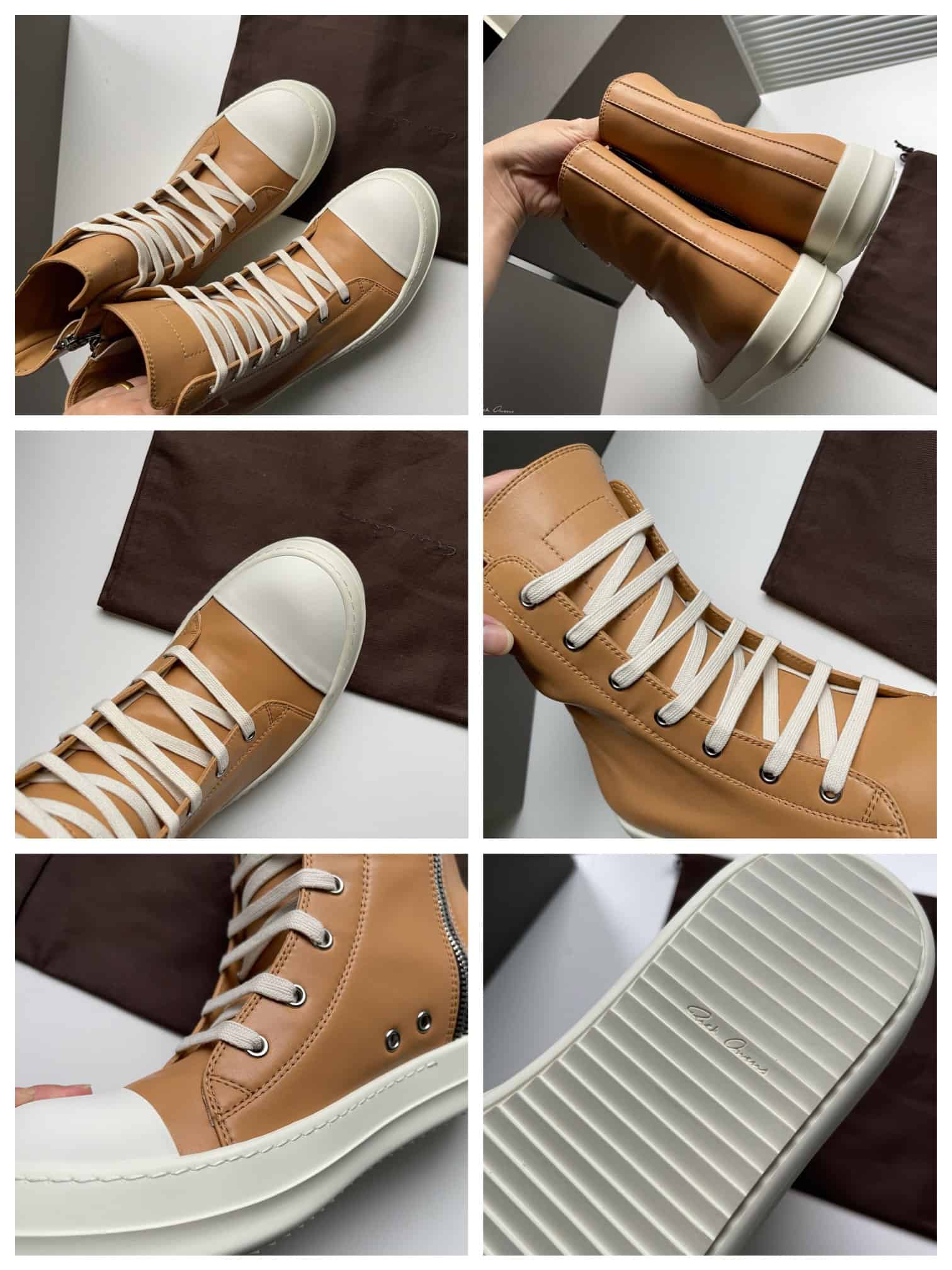 Rick Owen Dupes High-top Sneakers RS008