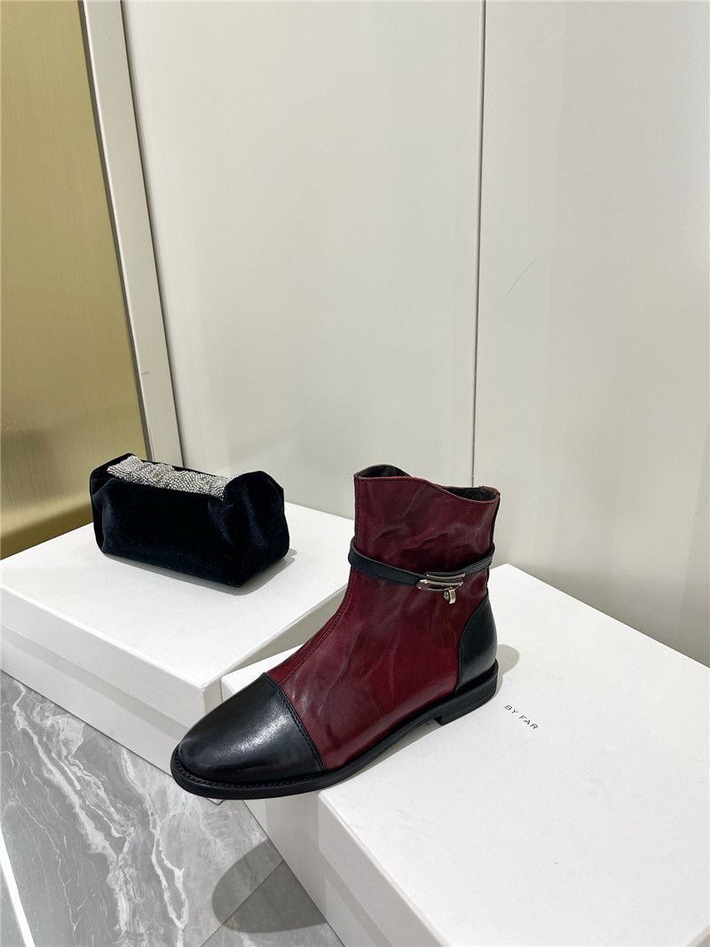 H**me5 kelly zip ankle boots