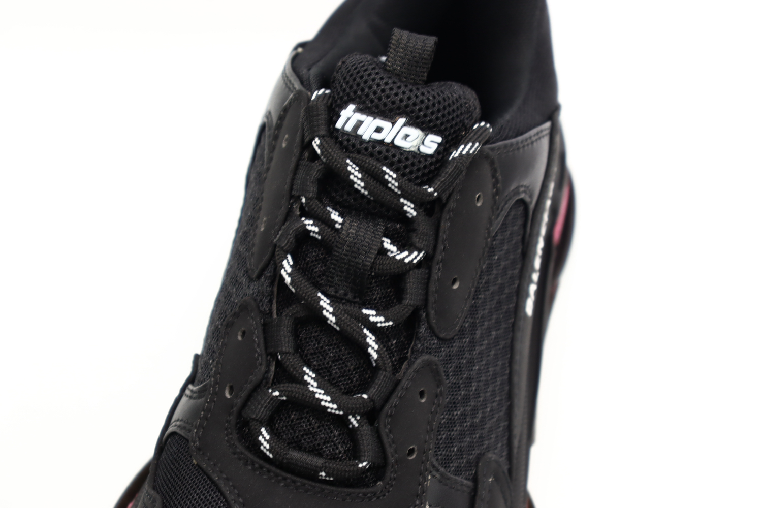 Ba1en*iaga Triple S Black purple Replica