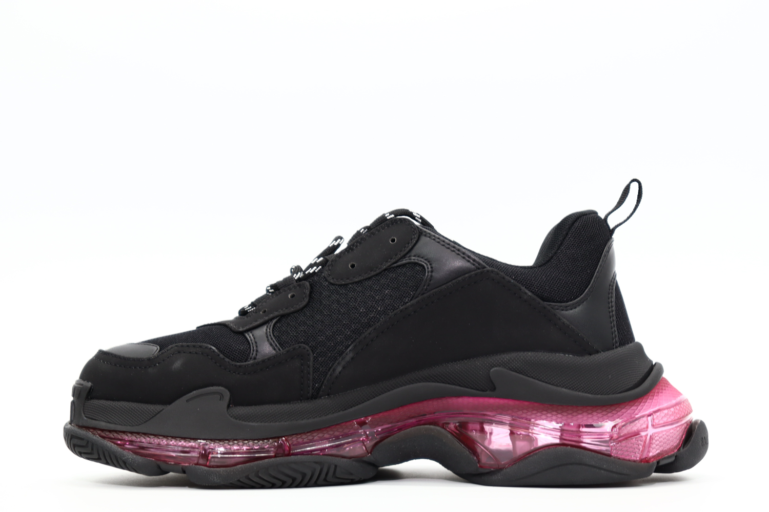 Ba1en*iaga Triple S Black purple Replica