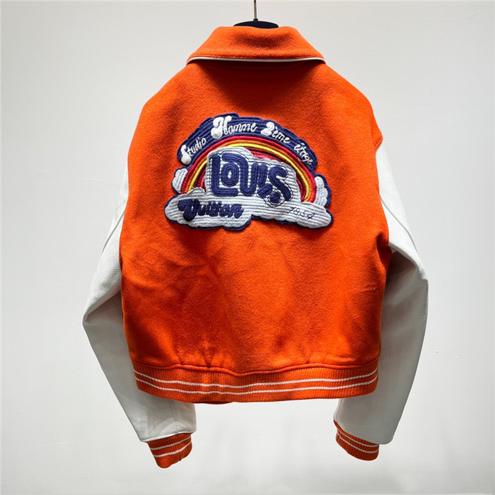 2023fw LV Real Leather Jacket Top Version
