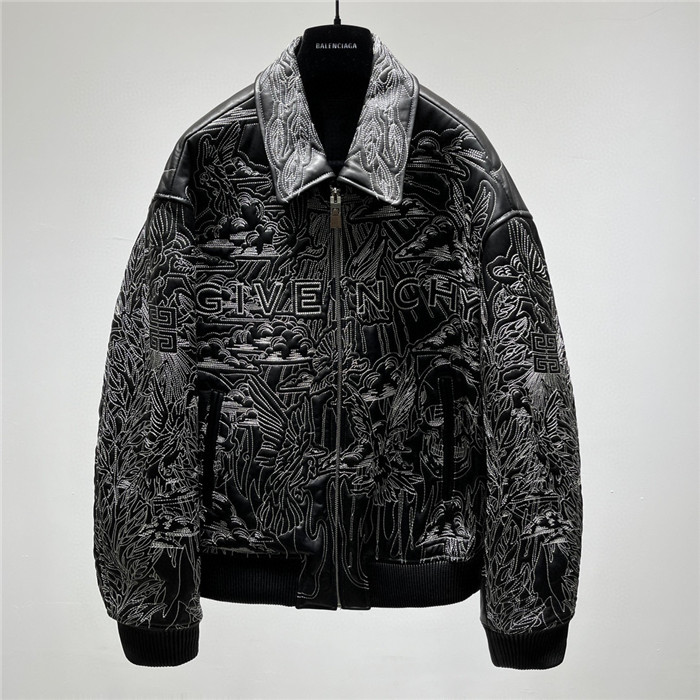2023fw LV Real Leather Jacket Top Version